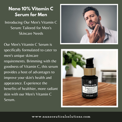 10% Vitamin C Serum for Men